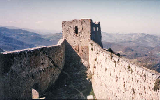 Monsegur, castillo cátaro